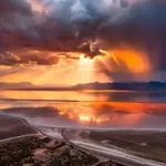 Great Salt Lake Sunset