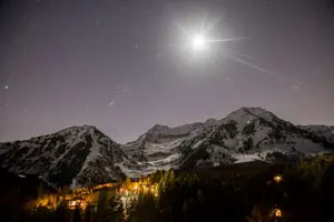 Night Skiing at Sundance
