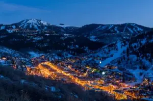 Park City Mountain Resort at Night