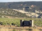 Steinaker State Park Sign and Backdrop