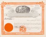 Miner"s Stock Certificate Eureka Utah