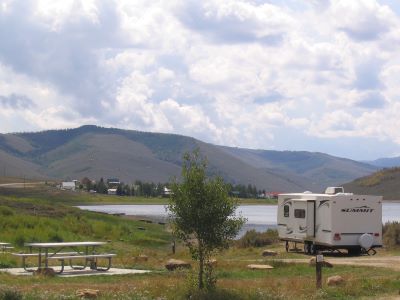 Campground at Scofield State Park