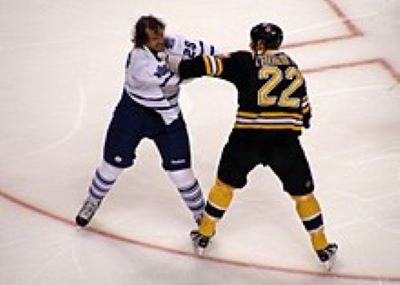 Colton & Thornton Hockey Fight