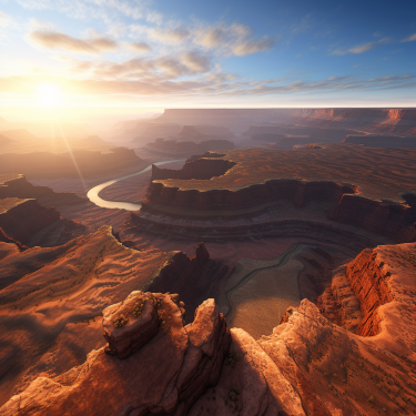 Deadhorse Point Sunrise