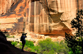 Escalante Utah hiker