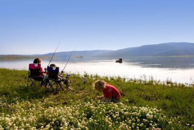 Fishing On Scofield Reservoir