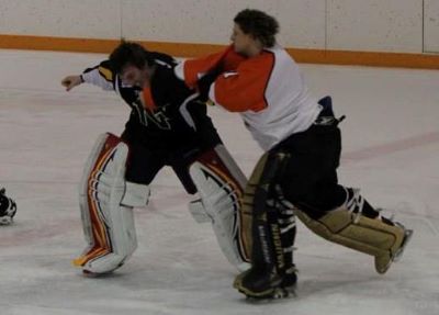 Goalie Fight