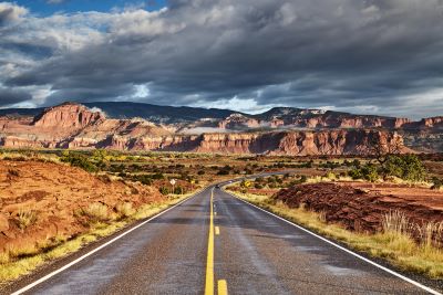 Highway ro Torrey to Capitol Reef