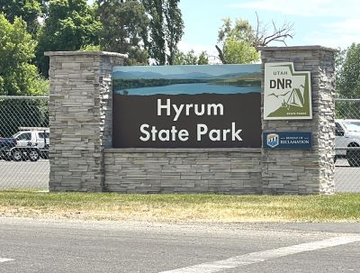 Hyrum State Park Sign