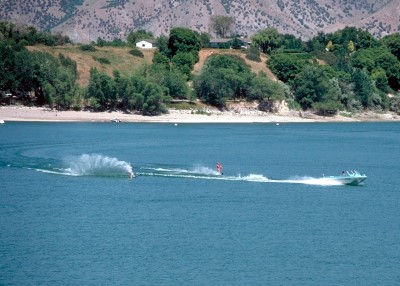 Hyrum State Park Waterskiing