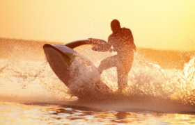 Jordanelle Reservoir Jetskier