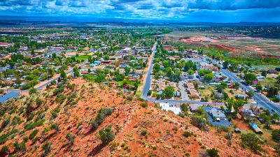 Kanab Utah Aerial