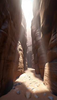 Narrow Slot Canyon