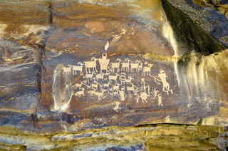 Nine MIle Canyon rock art