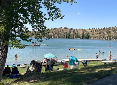 Palisade State Park Enjoying The Beach