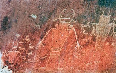 Petroglyphs Capitol Reef