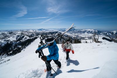 Powder Mountain Skiers