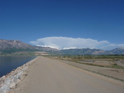 Road Along Willard Bay