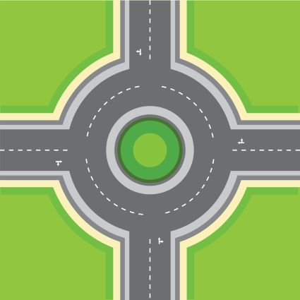 Roundabout Vector