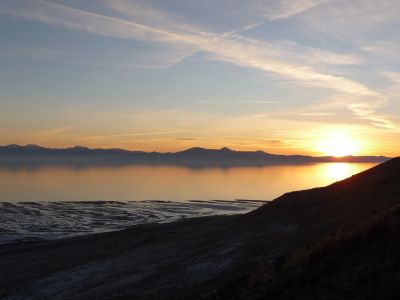 Skies Over Great Salt Lake