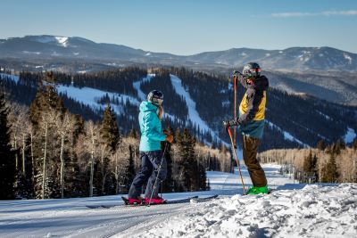 Skiing Eagle Point