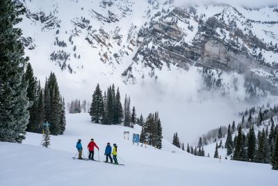Snowbird Family Skiing