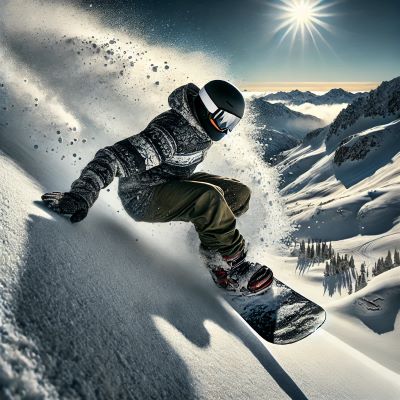 Snowbird Snowboarder