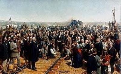 Transcontinental Railroad is Completed