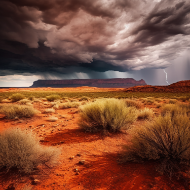 Utah Desert Thunderstorm