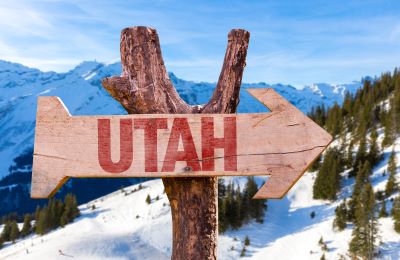 Utah Sign Mountaintop