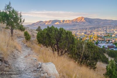 Utah hiking trail Utah hiking trail
