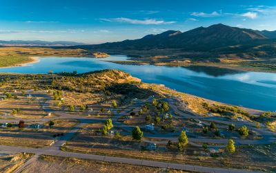 Yuba State Park From Air