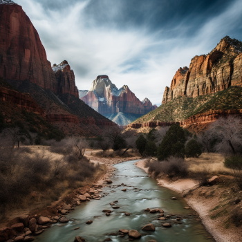Zion National Park Virgin River Zion National Park Virgin River