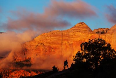 Zion National Park Lighting