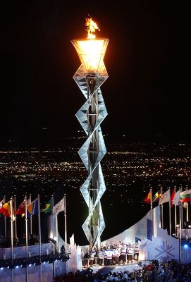 2002 Wintre Olympics Cauldron