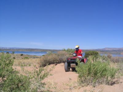 ATV at Red Hayes State Park Starvation