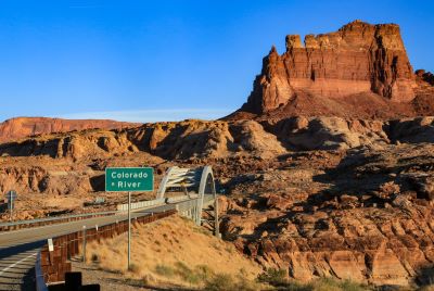 Bridge Over Colorado River Bears Ears 