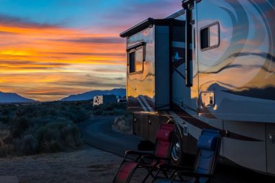 Camping On Antelope Island
