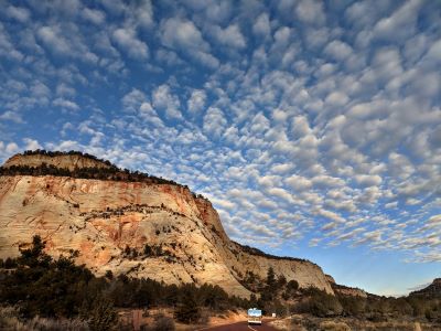 Clouds in Zion National Park