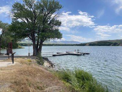 Dock at Hyrum State Park