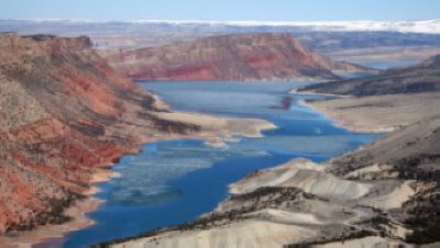 Flaming Gorge Aerial