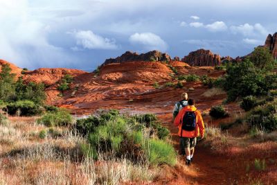 Hiking in Snow Canyon Utah