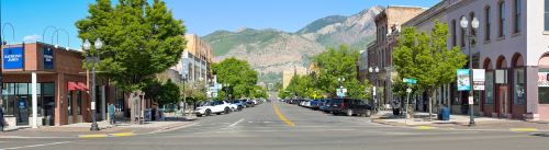 Historic 25th Street in Ogden Utah