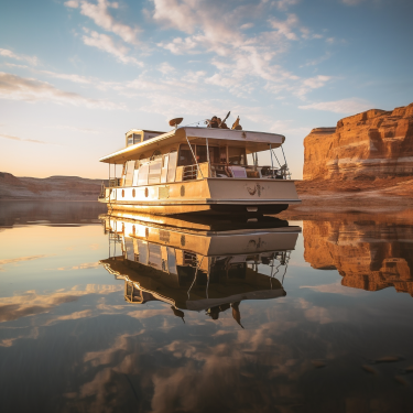 Houseboating on Lake Powell