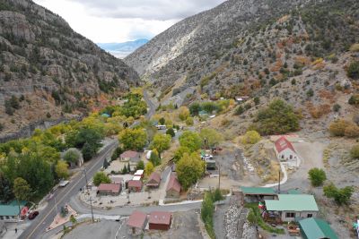 Ophir Utah Aerial