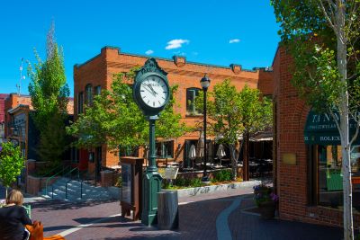 Park City Main Street clock