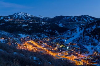 Park City Mountain Resort at Night