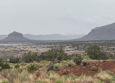 Raining in Bears Ears National Monument