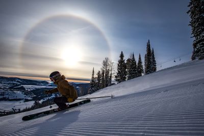 Skiing Beaver Mountain