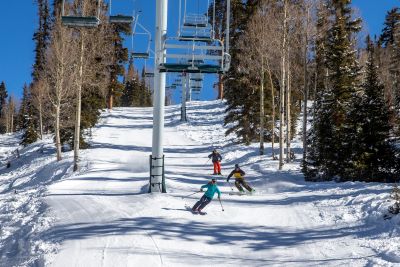Skiing Eagle Point Resort